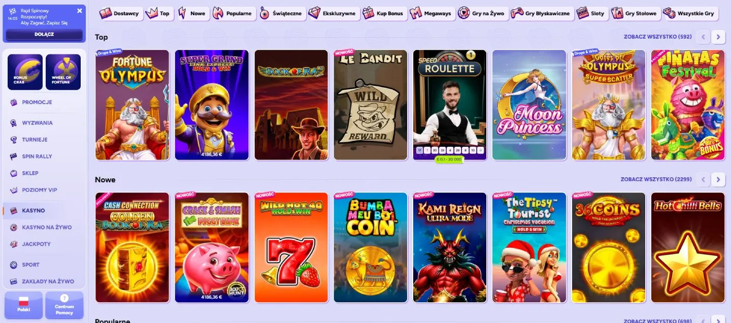 Automaty do gry w SpinBara Kasyno Automaty do gry w SpinBara Kasyno